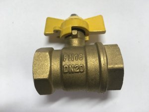 Краны латунные газовые