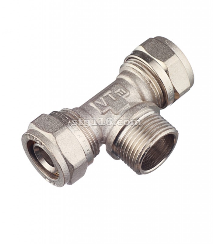 ТРОЙНИК МП 20ц х 1/2"НАР.р AQua