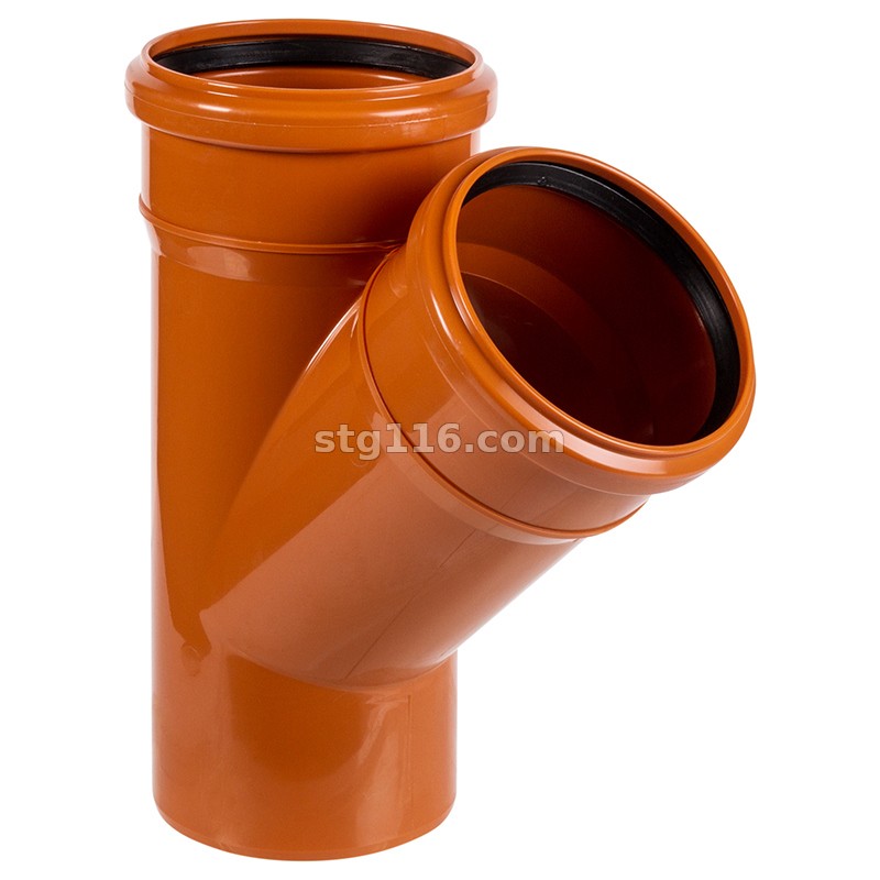 Тройник кан. НАРУЖНЫЙ 110/45*