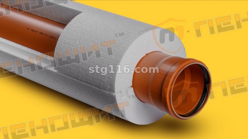 Трубная теплоизоляция Пенощит ППС 42 х 50мм.