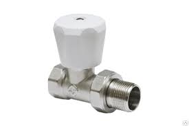Узел нижнего подключения радиатора 3/4" TIM, с встроенным шар.краном, угловой