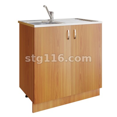 Тумба под мойку 80 (ольха) с фурнитурой