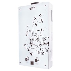 Водонагреватель газ. Оазис ZG20 абстракция на белом фоне