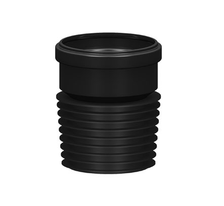 Переход кан.(муфта) 110/100 ремонтный чугун/пластик