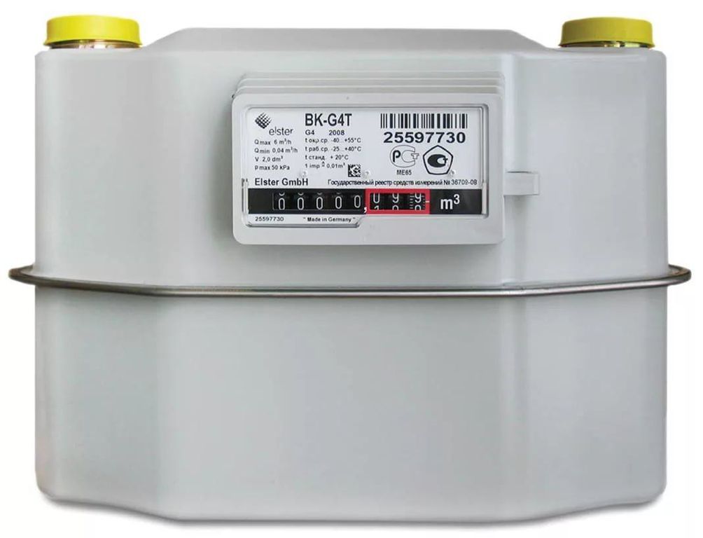 Счетчик газа левый BK-G4 T